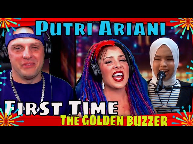 THE WOLF HUNTERZ REACT TO Putri Ariani The GOLDEN BUZZER from Simon Cowell | Auditions | AGT 2023