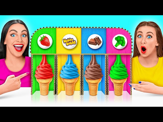 Челлендж Мороженое против Обычной еды с Multi Do Fun Challenge