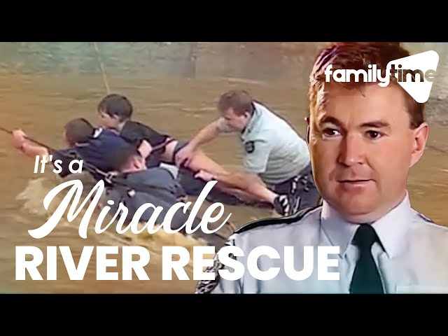 Miraculous River Rescue Caught On Camera | It's A Miracle