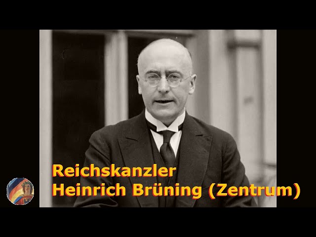 Filmdokumente Weimarer Republik (12/12): Rede + Regierungserklärung Heinrich Brüning (1930/31)