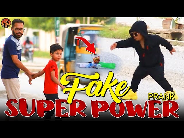 Fake Super Power Prank - Hilarious Reactions  | @NewTalentOfficial