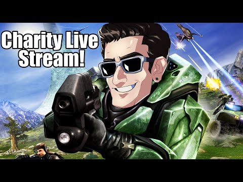 Halo Legendary NO DEATHS For THE KIDS!! - Charity Stream - Gamer's Outreach!