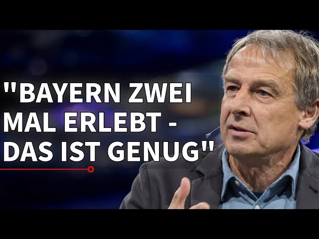 Klinsmann: „Durfte den FC Bayern zweimal erleben. Das ist genug.“ | Sport und Talk aus dem Hangar-7