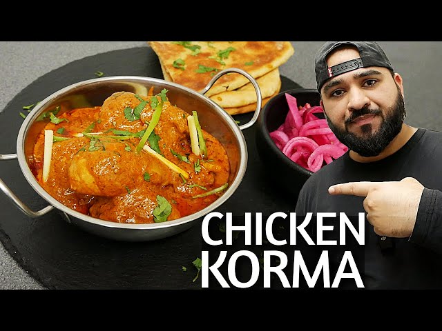 Perfect Chicken Korma At Home (with Naan)