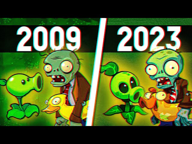 Эволюция «Plants vs. Zombies» (2009-2023)