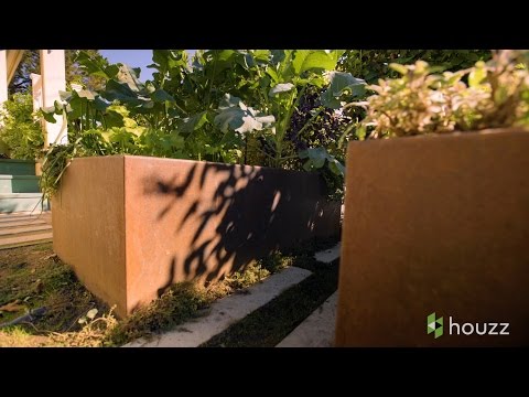 See How Those Cool Rusty Planters Are Made