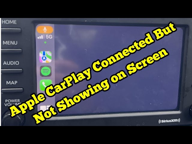 17.4.1/7.5 Apple CarPlay Connected But Not Showing on Screen iPhone? Here's the fix