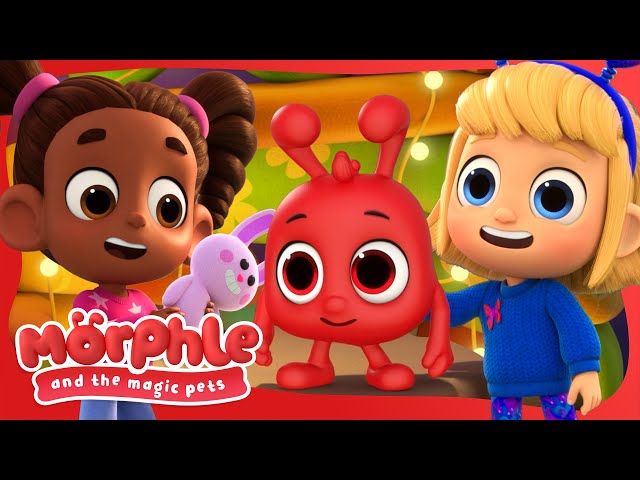 First Sleepover with Mila | Morphle and the Magic Pets | Available on Disney+ and Disney Jr