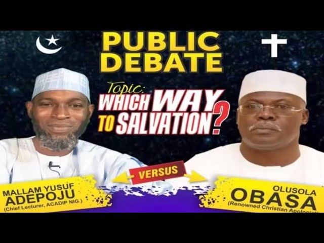 Hot debate beware Mallam Yusuf Adepoju and Pastor Olusola Obasa #acadip #mallamyusuf