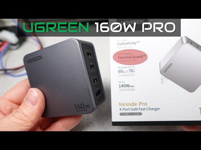 UGREEN 160W Nexode PRO review and test
