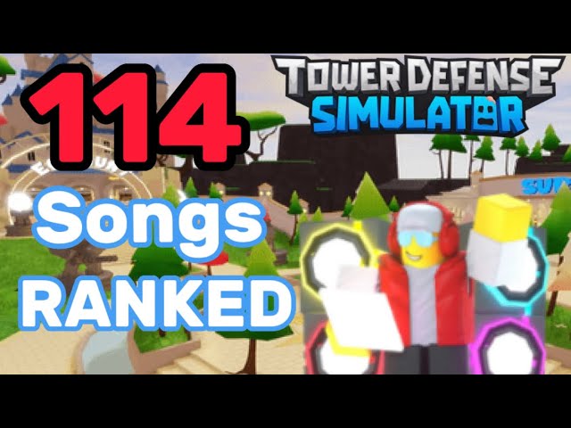 EVERY TOWER DEFENSE SIMULATOR OST RANKED (By the TDS Wiki and Subreddit!)