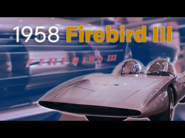 1958 Firebird III Concept Car by General Motors