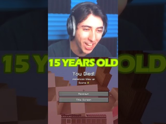 Minecraft Traps at different ages