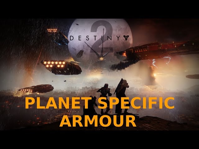 Destiny 2 - Planet Specific Armour, Perks and Spawn Animations