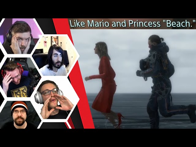 Let's Players Reaction To The Good and Horrible Mario Reference Made By Sam&Amelie | Death Standing