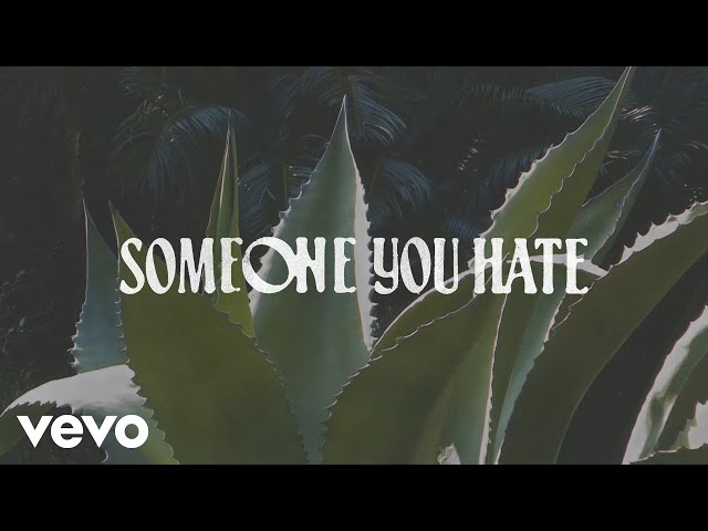 Sasha Alex Sloan - Someone You Hate (Lyric Video)