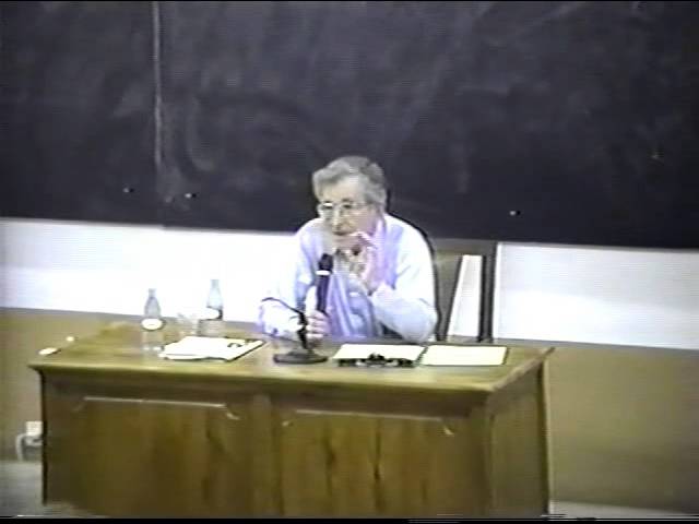 Noam Chomsky speaks about Cognitive Revolution - Part 4
