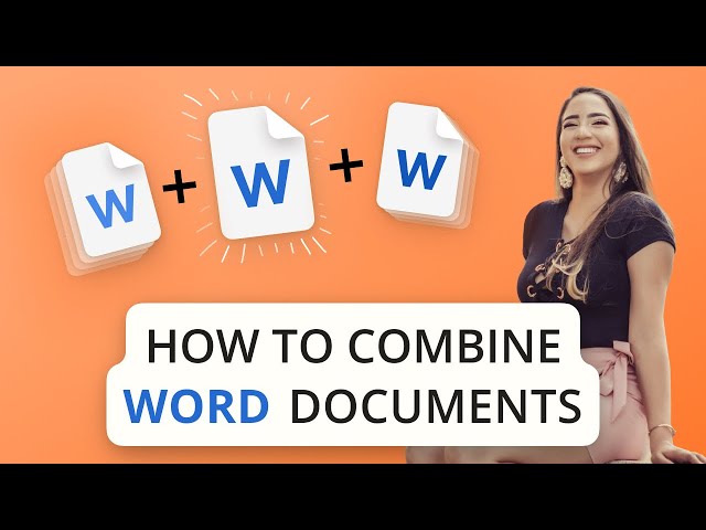 How to Merge Word Documents | Easy Online Method