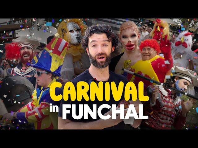 Satirical CARNIVAL Parade in FUNCHAL! (Slapstick 2024)