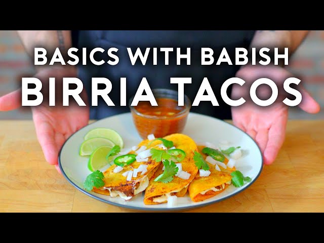 Birria Tacos | Basics with Babish