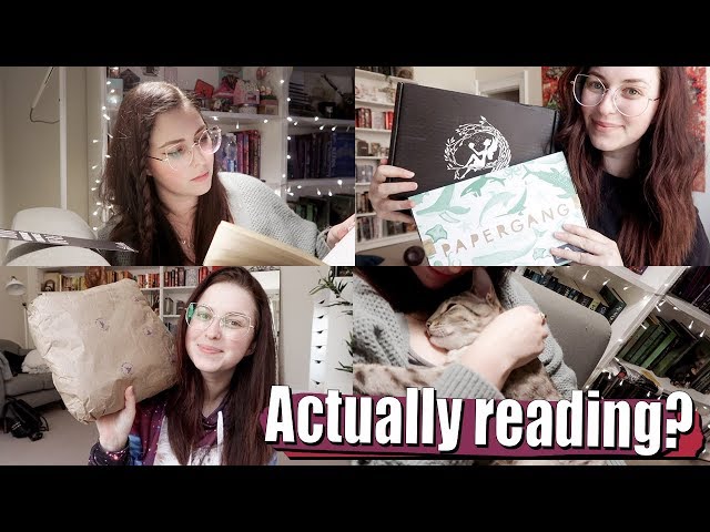 READING! VLOG & Fairyloot May, Papergang, PO box unboxing | Book Roast