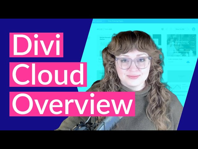 Divi Cloud Overview