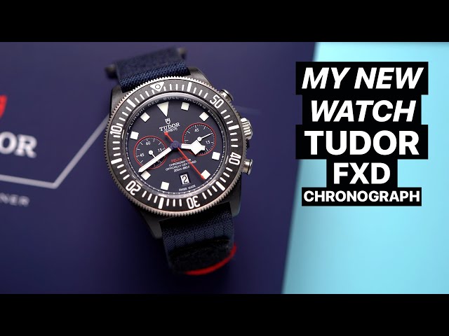 My new watch: Tudor Pelagos FXD Alinghi Red Bull Racing Edition Chronograph