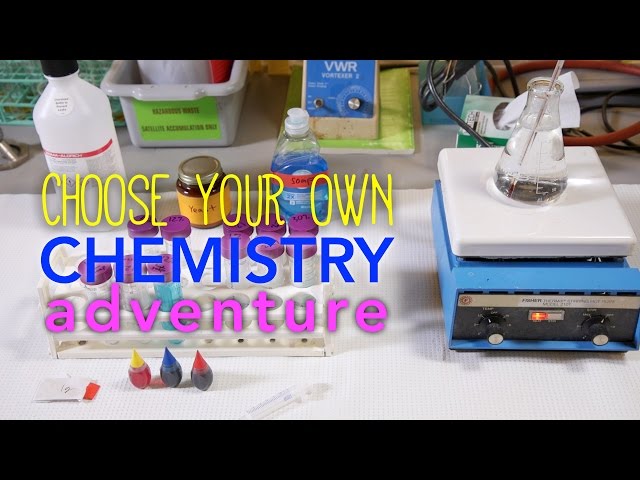 MIT's Choose-Your-Own: Chemistry Adventure