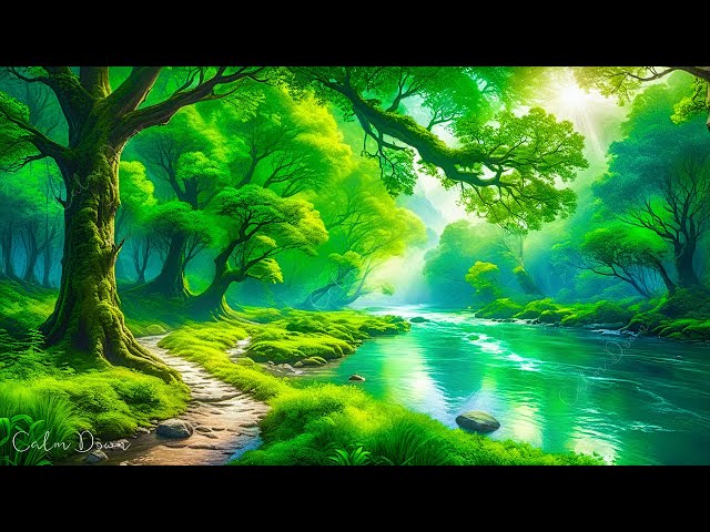 Beautiful relaxing music, stop thinking, music to relieve stress, soothing music