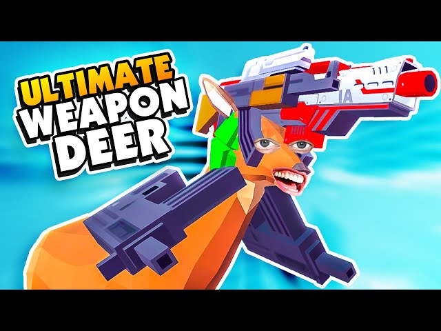 I Equipped EVERY WEAPON in the GAME - DEEEER Simulator