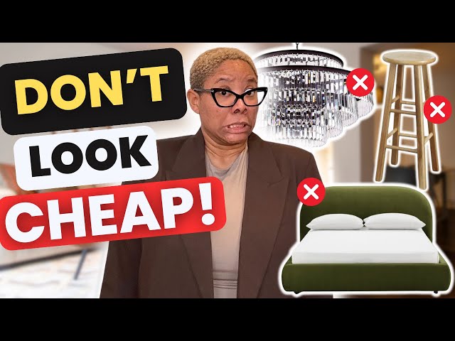 8 Times You Should Be Cheap When Decorating Your Home! You'll Save Thousands!