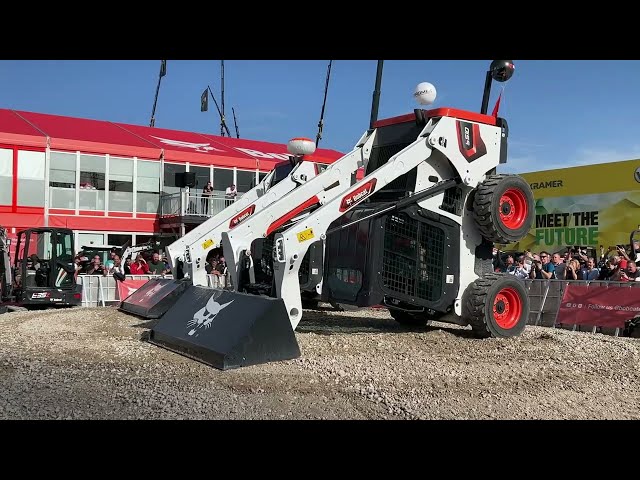 Amazing Bobcat Mini Loaders & Excavators Show At Bauma 2022 Expo - 4k