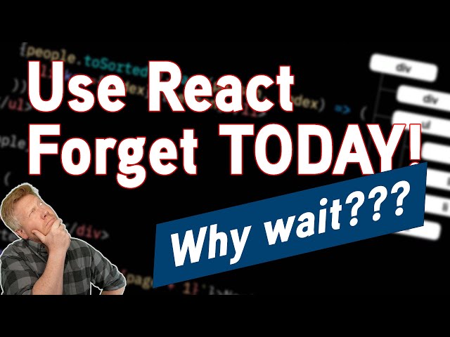 Use React Forget TODAY! Fine Grained Updates Right NOW!