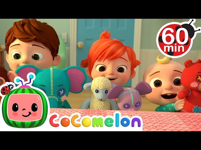 5 Little Animals | CoComelon Sing Along | Learn ABC 123 | Fun Cartoons | Moonbug Kids