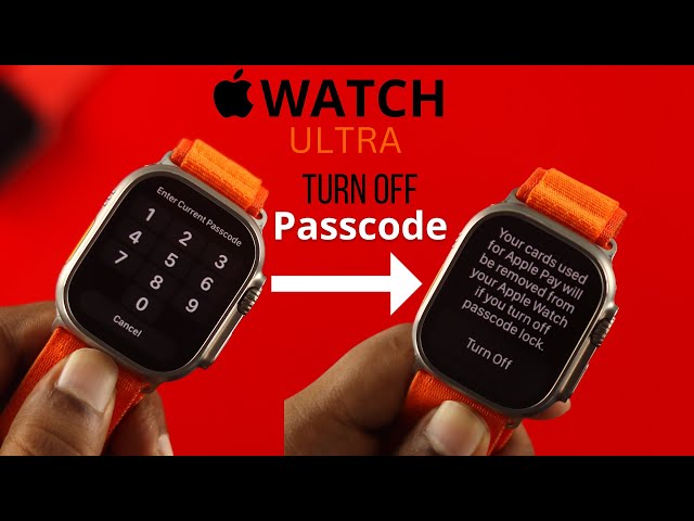How To Turn OFF Passcode on Apple Watch Ultra! [Keeps Asking Randomly]