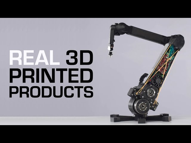 $26 Million Robot Arm: Real 3D Printed Products