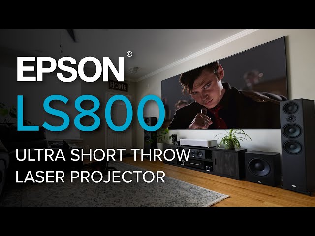 EXCLUSIVE REVIEW! Epson LS800 SUPER Ultra Short Throw Projector |Ultimate 4K HDR Gaming/Home Theater