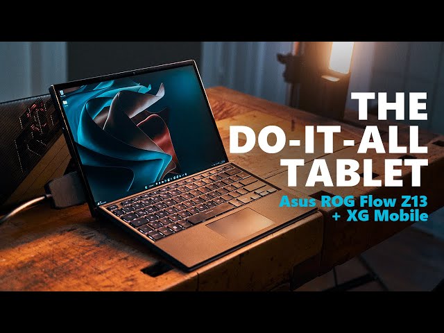This tablet can be your Desktop! - Asus ROG Flow z13 + XG Mobile external GPU Review