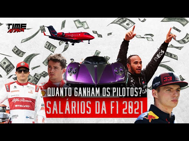 SALÁRIOS DA F1 2021