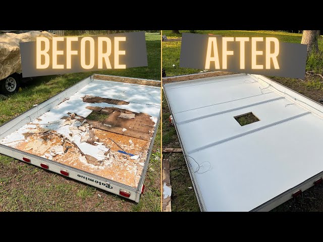 How to Repair Pop Up Camper Roof Leak and Rot (Part 1: Interior)