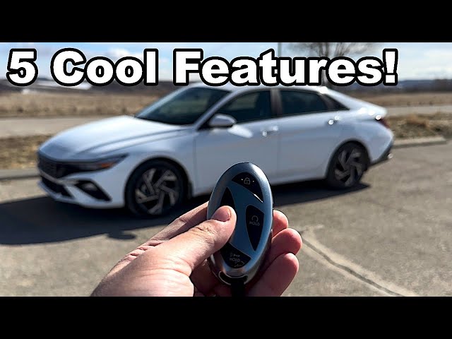 Here's 5 Cool Hyundai Elantra Features!