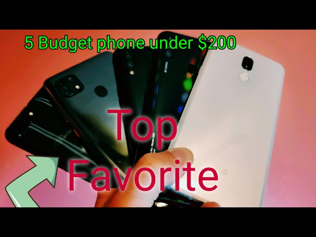 5 Unlocked budget phones under $200 | Top favorite phones in 2021!