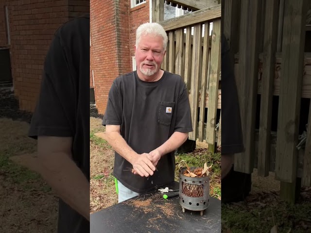 How To Make Fire With A Bayite Ferro Rod