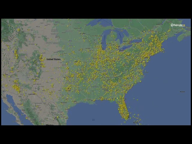 General aviation flights following the Eclipse!