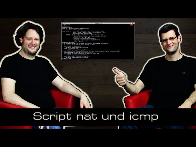 IPTables - 16 Script nat und icmp [deutsch]