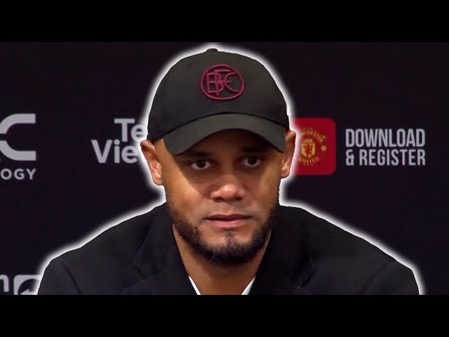 'If we come here playing with Real Madrid DEBATING WHO HAS CHANCES' | Kompany | Man Utd 1-1 Burnley