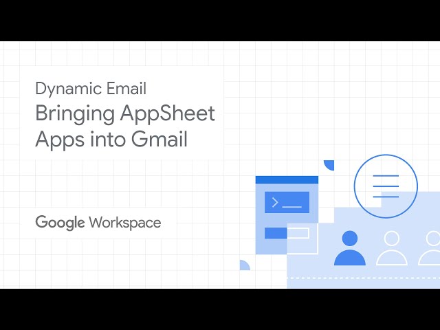Bringing AppSheet apps into Gmail