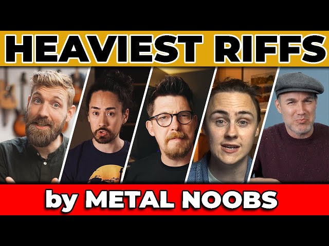 METAL NOOBS write METAL GUITAR RIFFS!