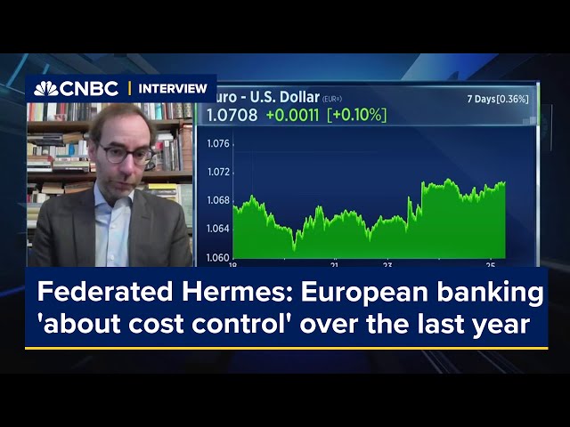 Federated Hermes: European banking was 'about cost control' over the last year