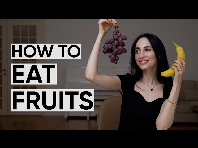 Fruit Etiquette: How To Eat Fruits Formally With Fork and Knife | Jamila Musayeva